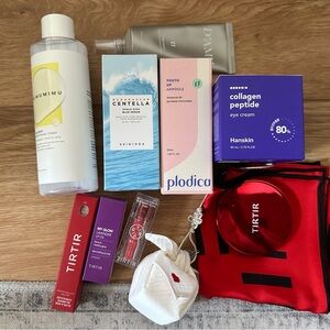 Skincare and Beauty Product Set kbeauty tirtir